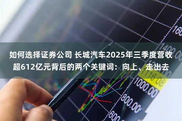 如何选择证券公司 长城汽车2025年三季度营收超612亿元背后的两个关键词：向上、走出去